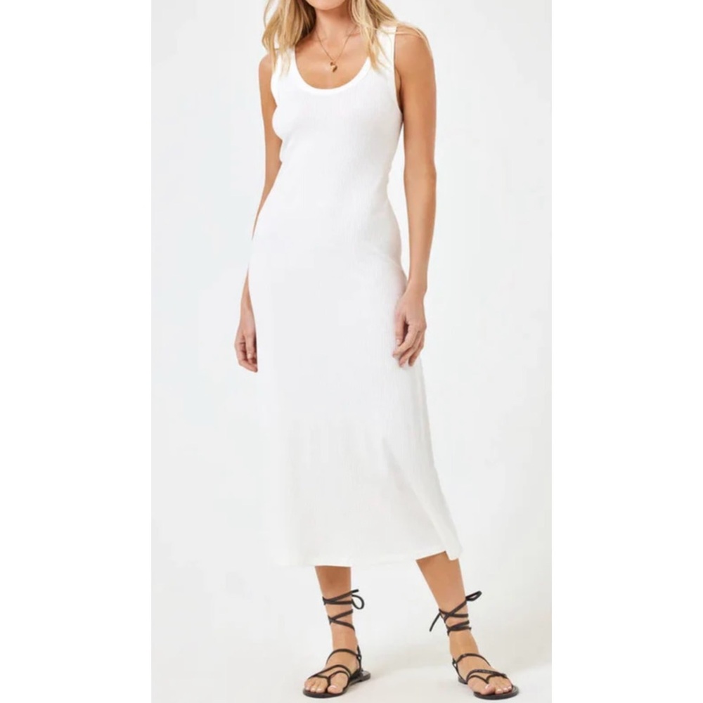 L*SPACE JENNA DRESS IN CREAM, size XS - Picture 3 of 6